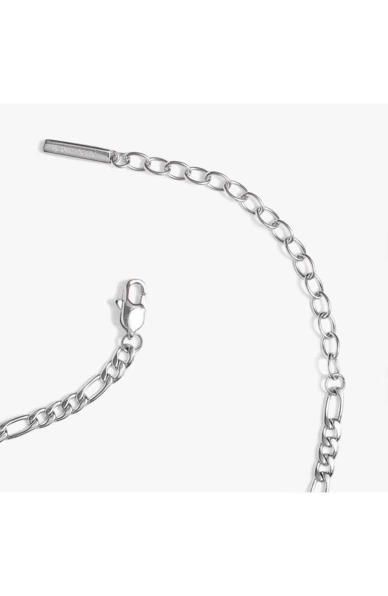 Alex and Ani Figaro Charm Layering Necklace, Alternate, color, Silver