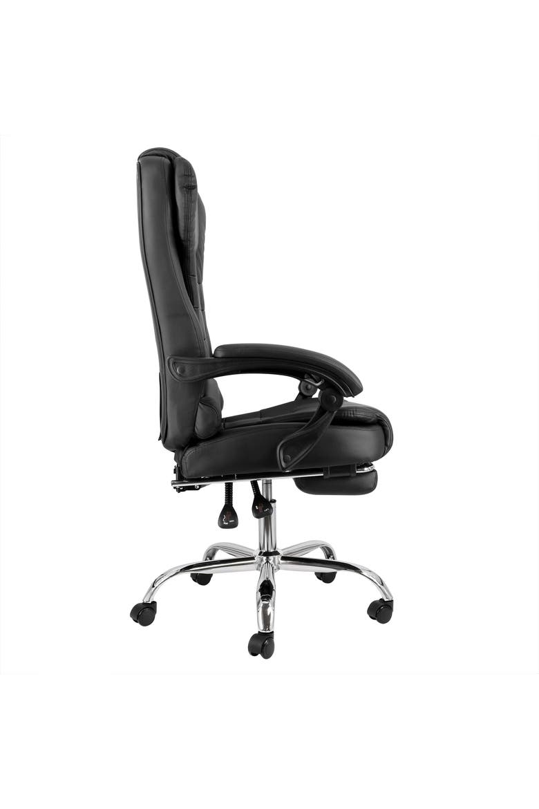 High Back Adjustable Office Chair, Alternate, color, Black