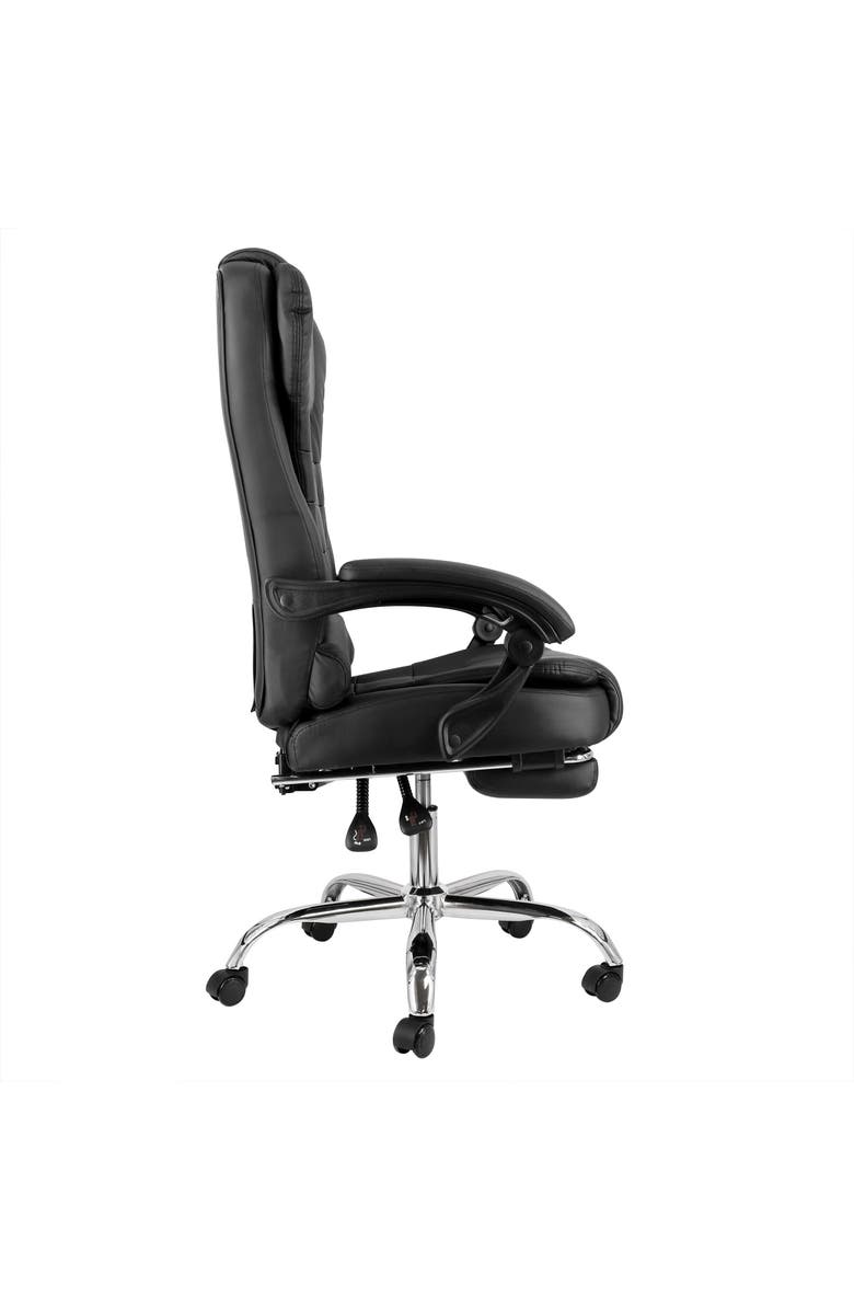 Elama High Back Adjustable Office Chair, Alternate, color, Black