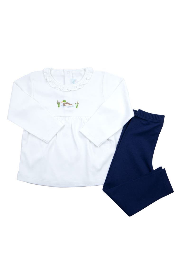Ruffle Mallard Play Set, Main, color, White Multi