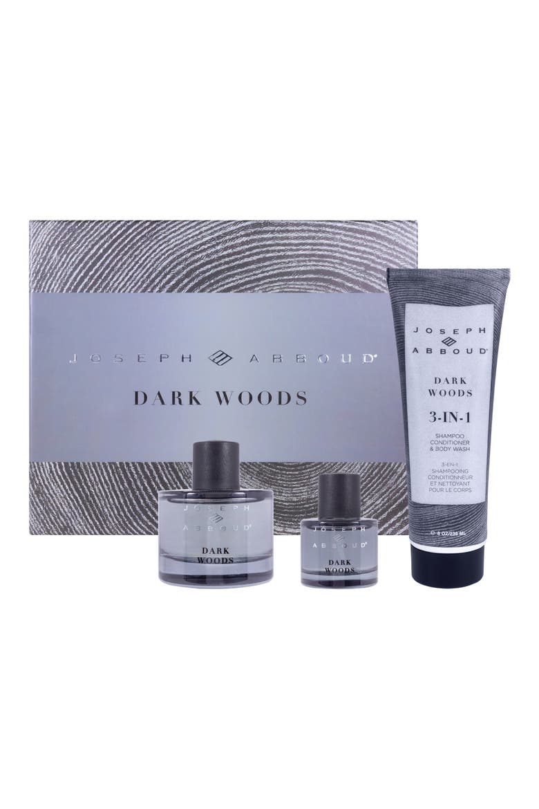 Dark Woods Fragrance Set, Main, color, GRAY