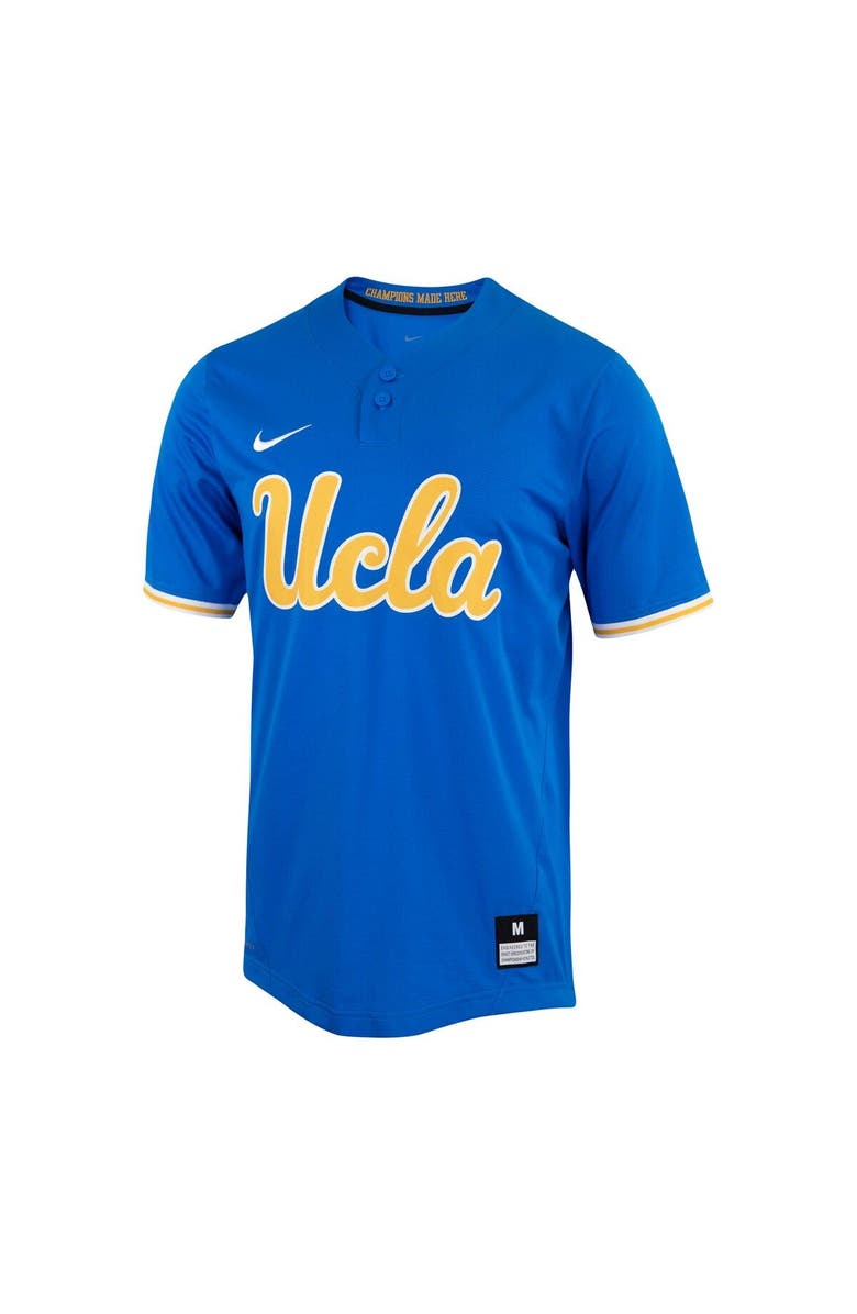 Nike Unisex Nike Blue UCLA Bruins Two-Button Replica Softball Jersey, Alternate, color, Blue