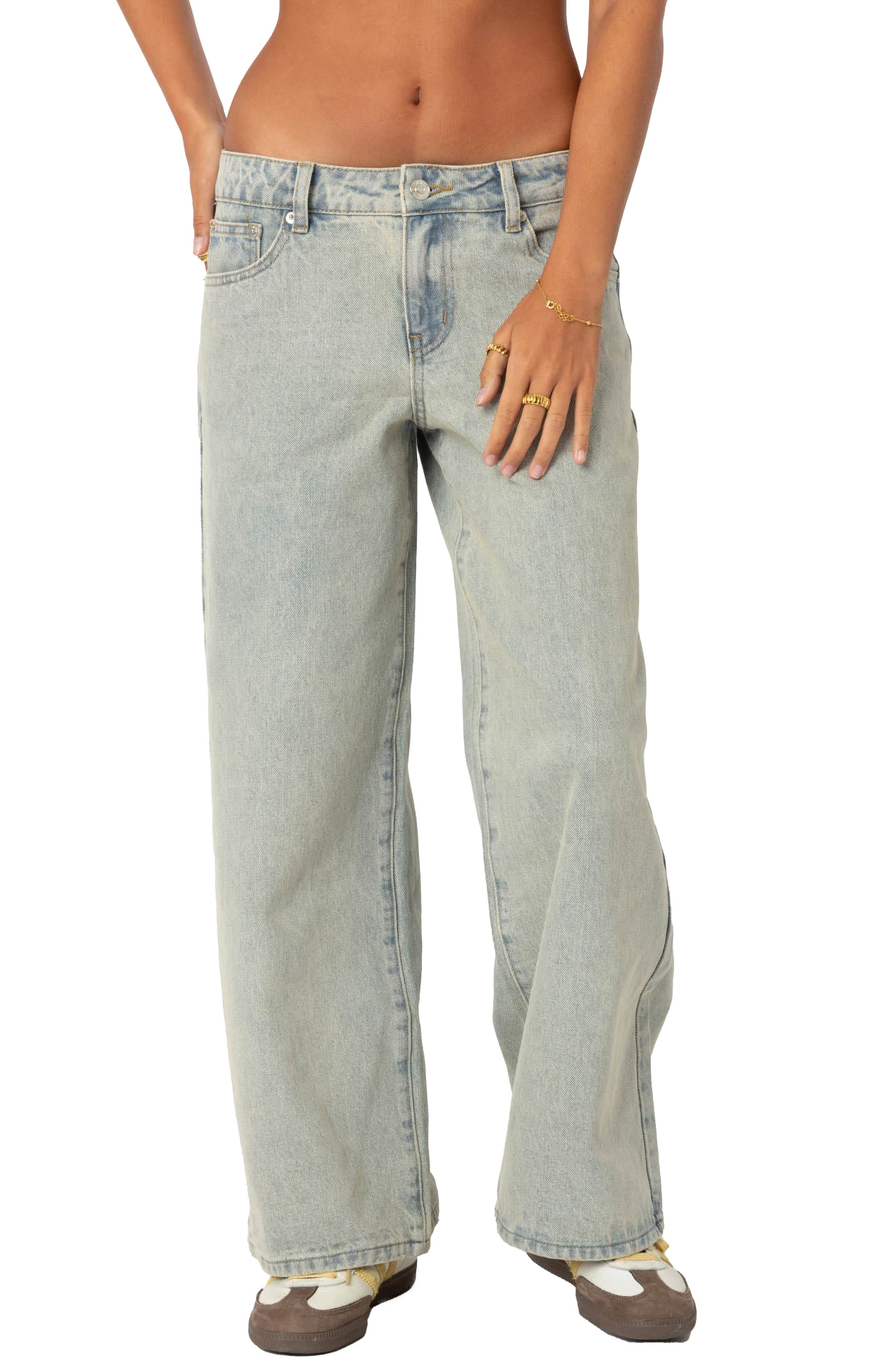 Magda Low Rise Wide Leg Jeans