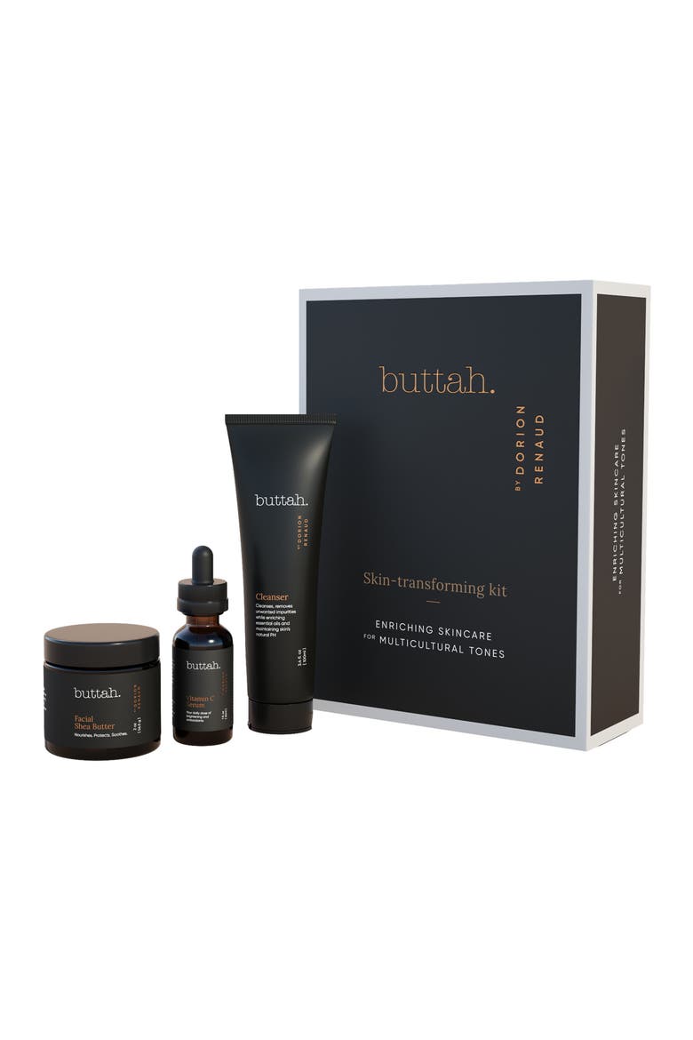 Skin-Transforming Kit with Facial Shea Butter, Main, color, NO COLOR