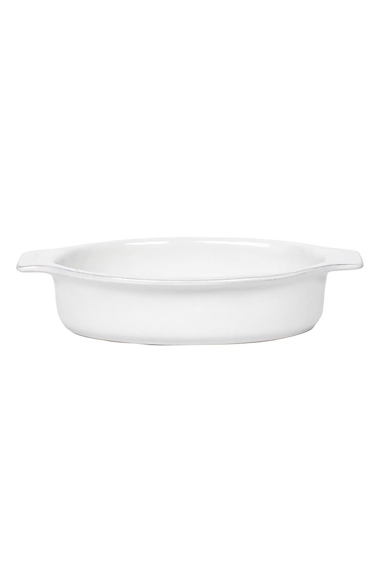 Juliska Puro Oval Baker, Main, color, Whitewash