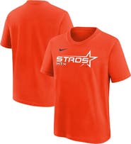 Nike Youth Nike Orange Houston Astros 2025 City Connect Wordmark T-Shirt