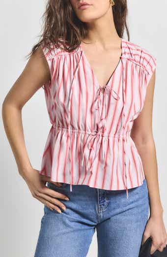 Derek Lam 10 Crosby Caroline Double Tie Top