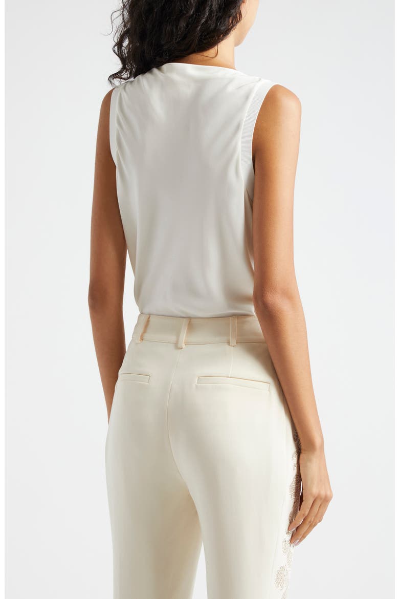 Olsen Sleeveless Silk Top, Alternate, color, IVORY