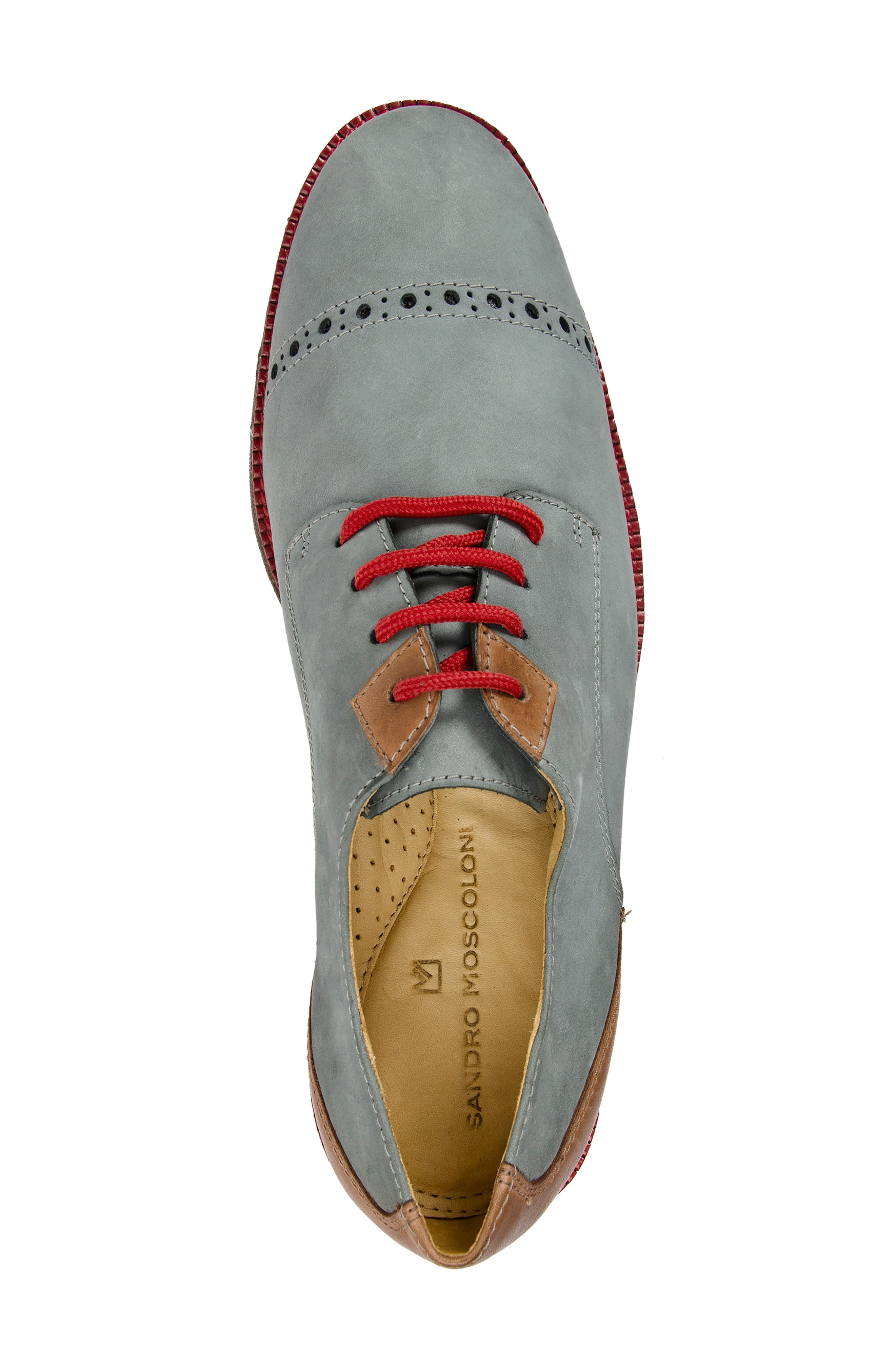 Sandro Moscoloni Percy Cap Toe Derby, Alternate, color, 