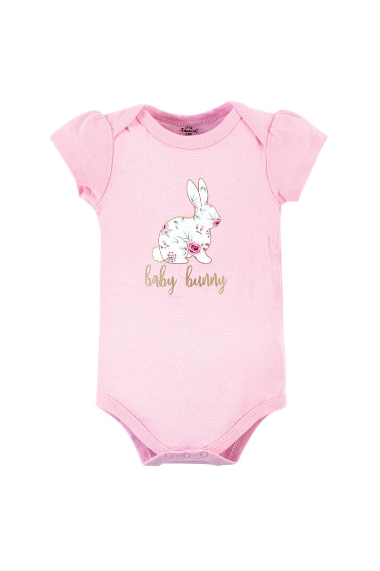 Cotton Single-Piece Clothing, Alternate, color, Baby Bunny