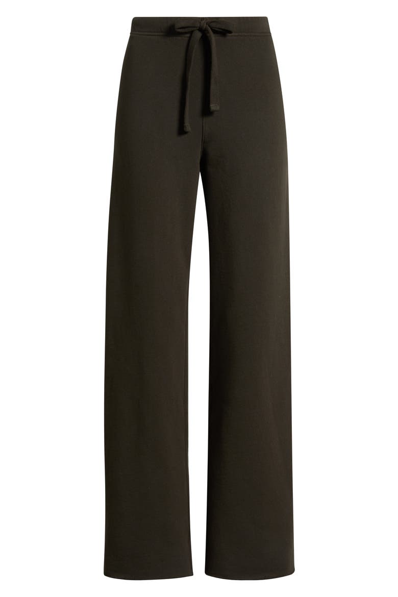 Catherine Cotton Sweatpants, Alternate, color, FOREST