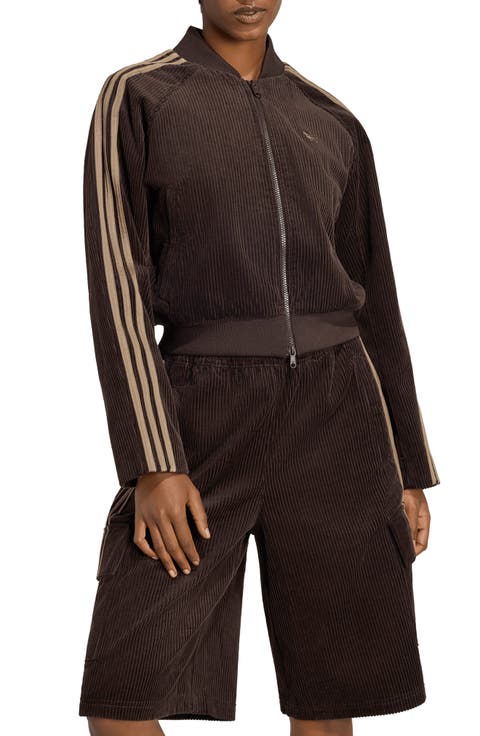 Corduroy Oversized Track Top