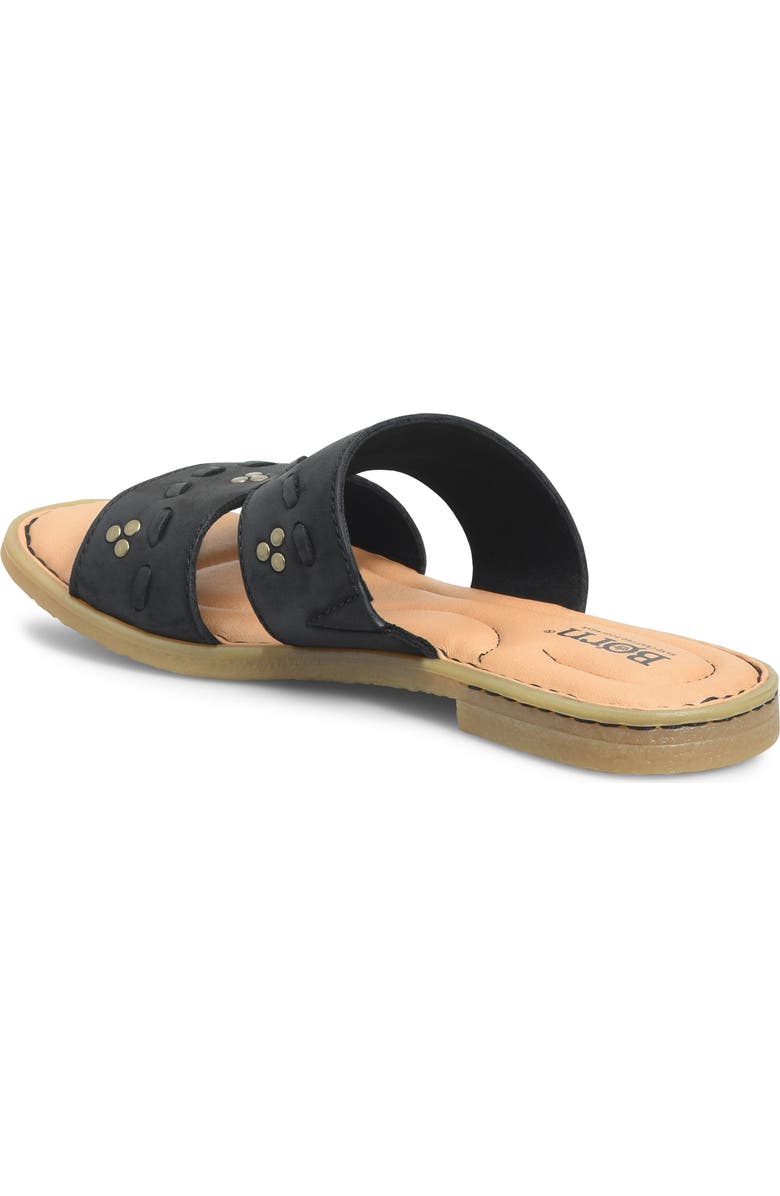 Børn Benita Slide Sandal, Alternate, color, Black Nubuck