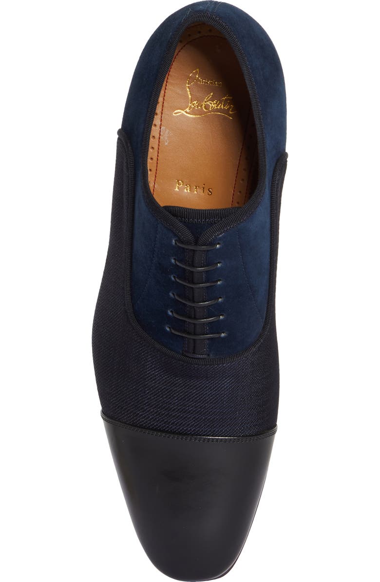 Christian Louboutin Greggo Cap Toe Oxford, Alternate, color,