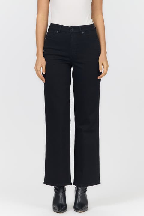 Holly High Waist Straight Leg Jeans