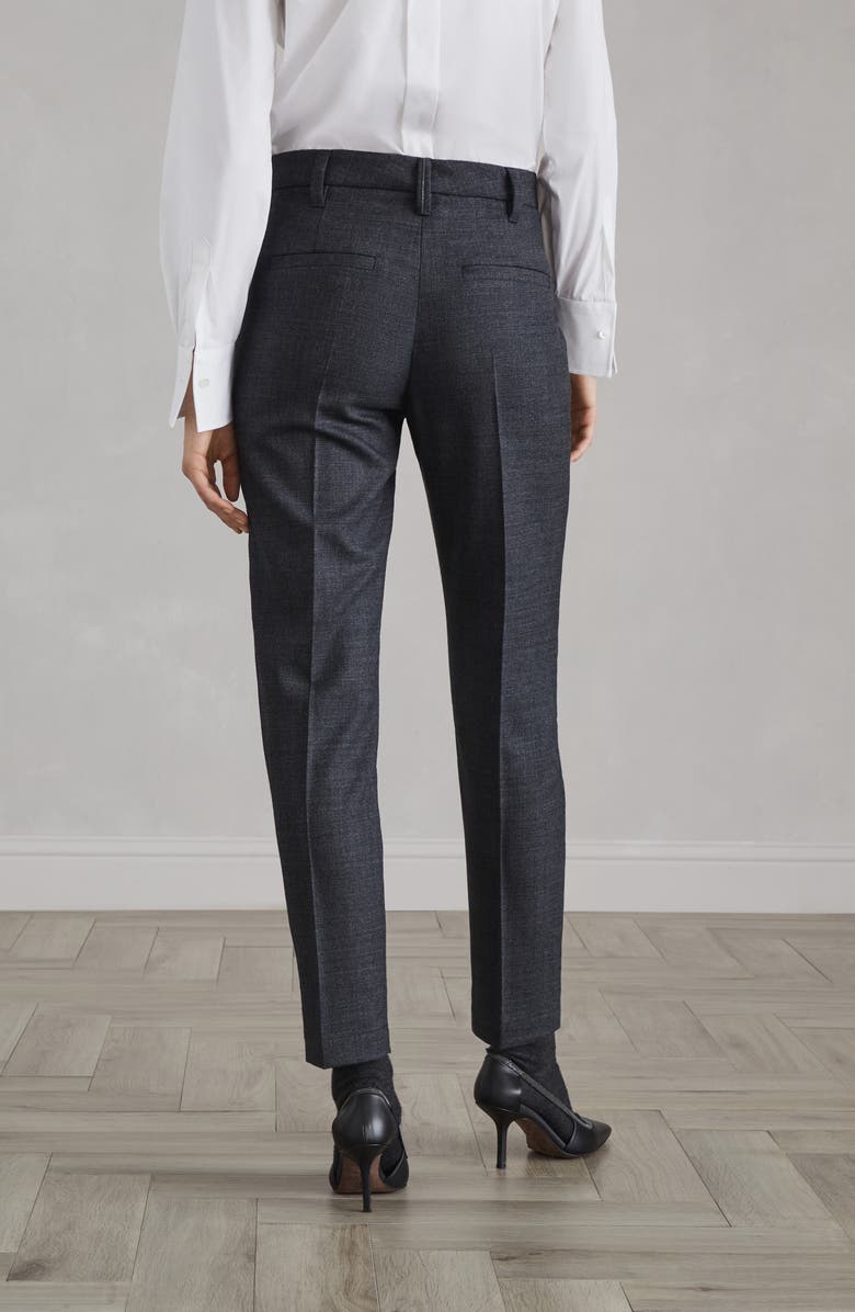 Brunello Cucinelli Cigarette trousers, Alternate, color, 