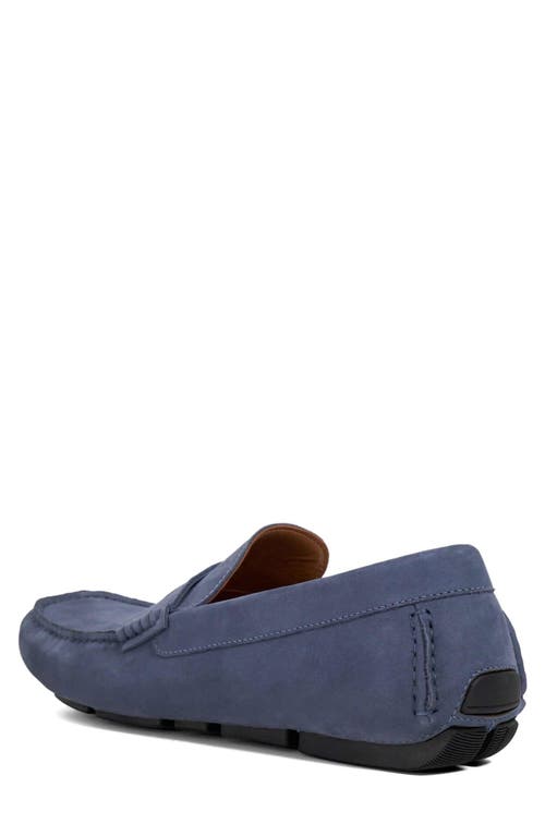 Dune London Bradlay Driving Loafer In Blue