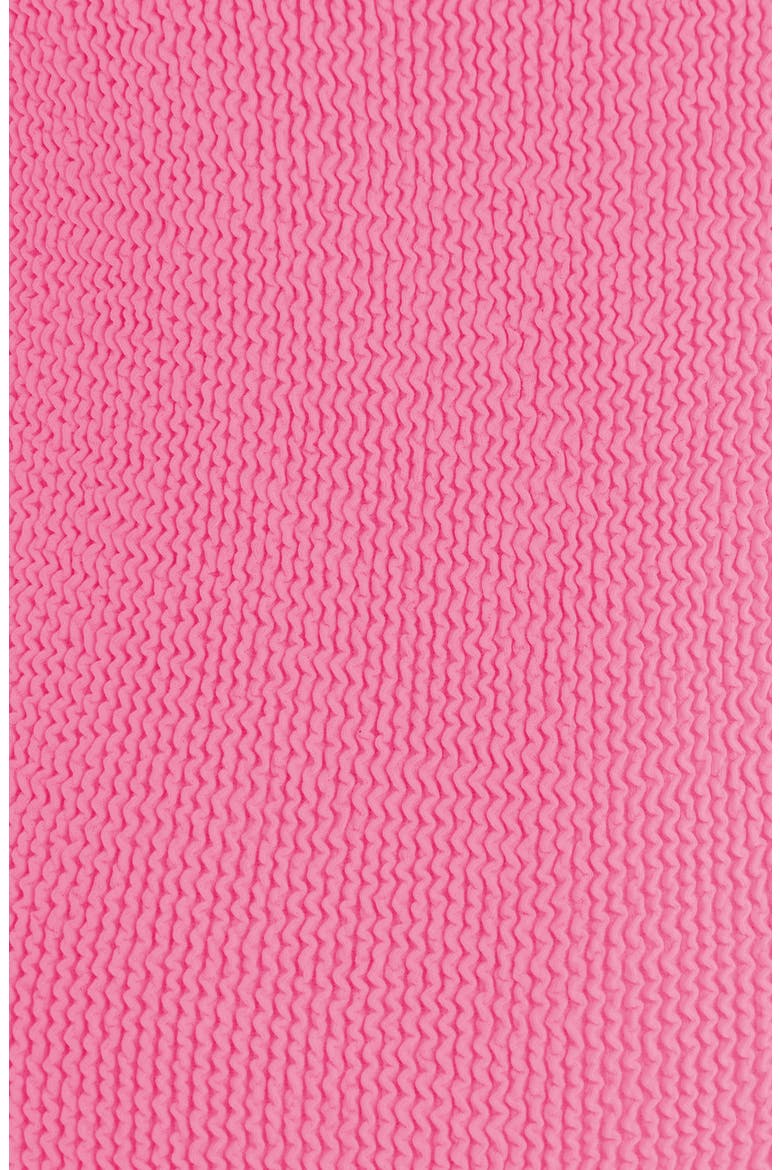 Square Neck One-Piece Swimsuit, Alternate, color, BUBBLEGUM