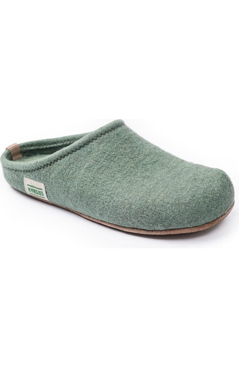 Kyrgies Sage Barefoot Slides, Main, color, Sage