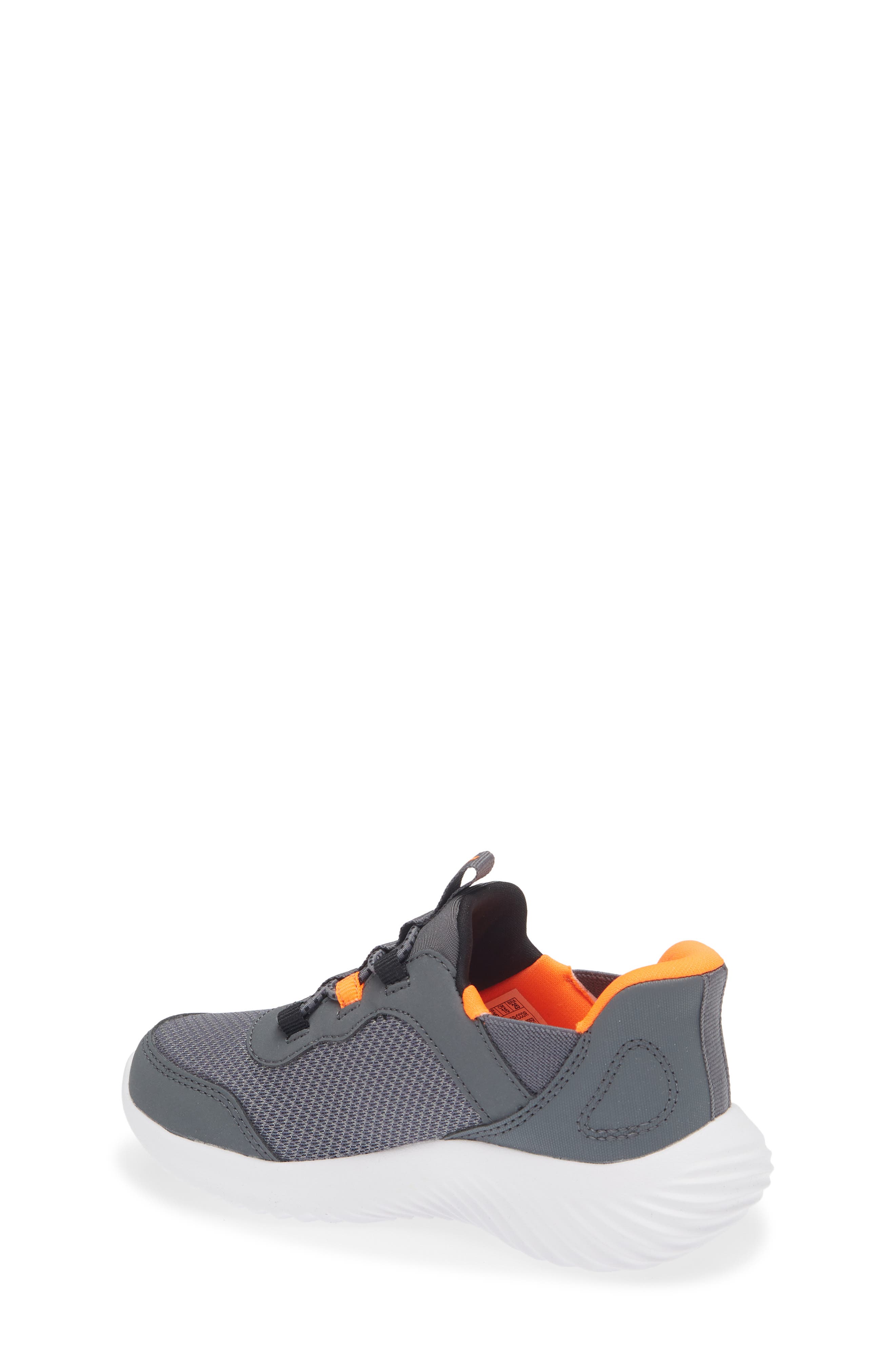 SKECHERS Kids' Bounder Sneaker, Alternate, color, Charcoal/ Orange