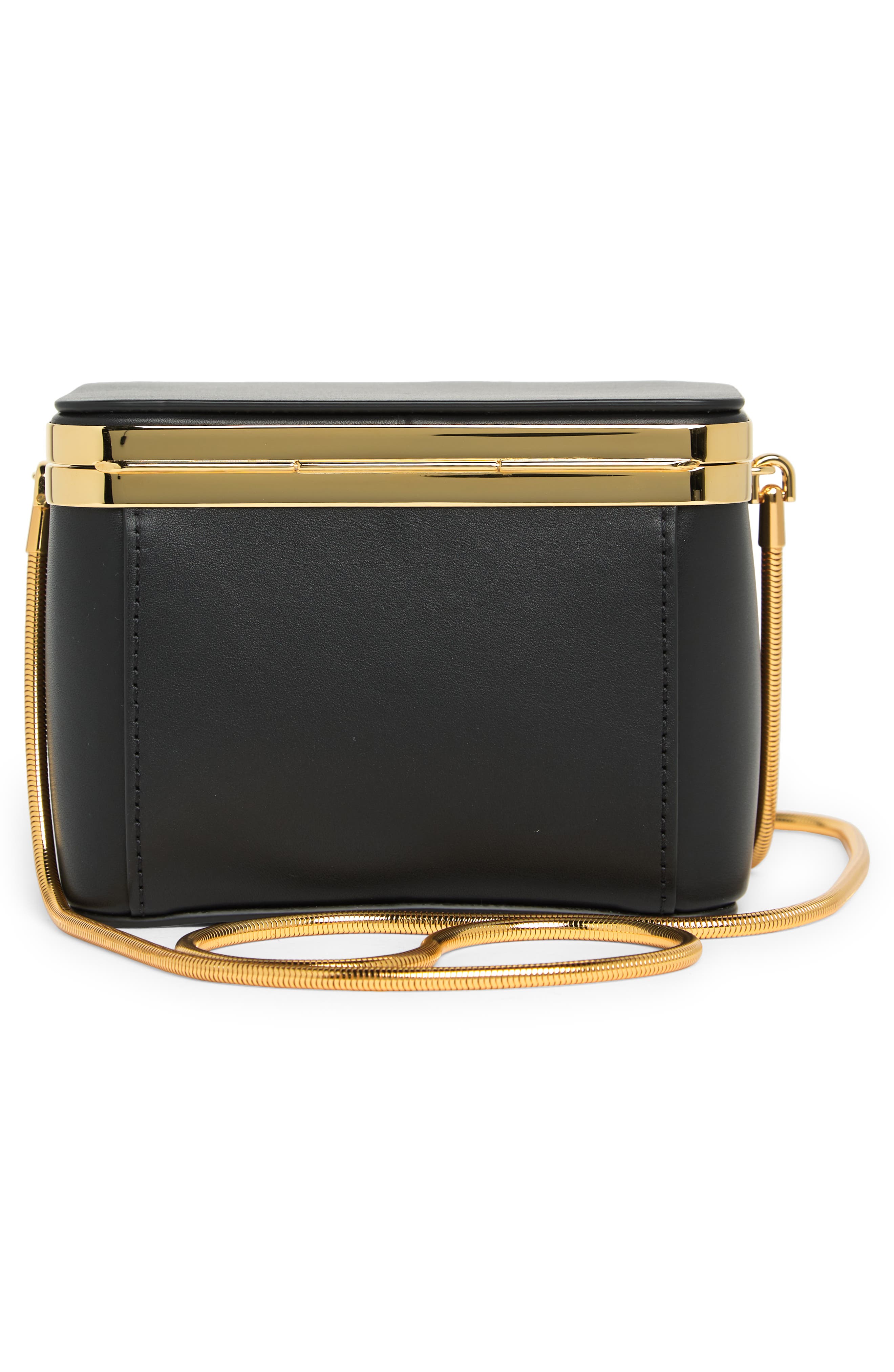 Khaite Eloise Leather Minaudière, Alternate, color, 