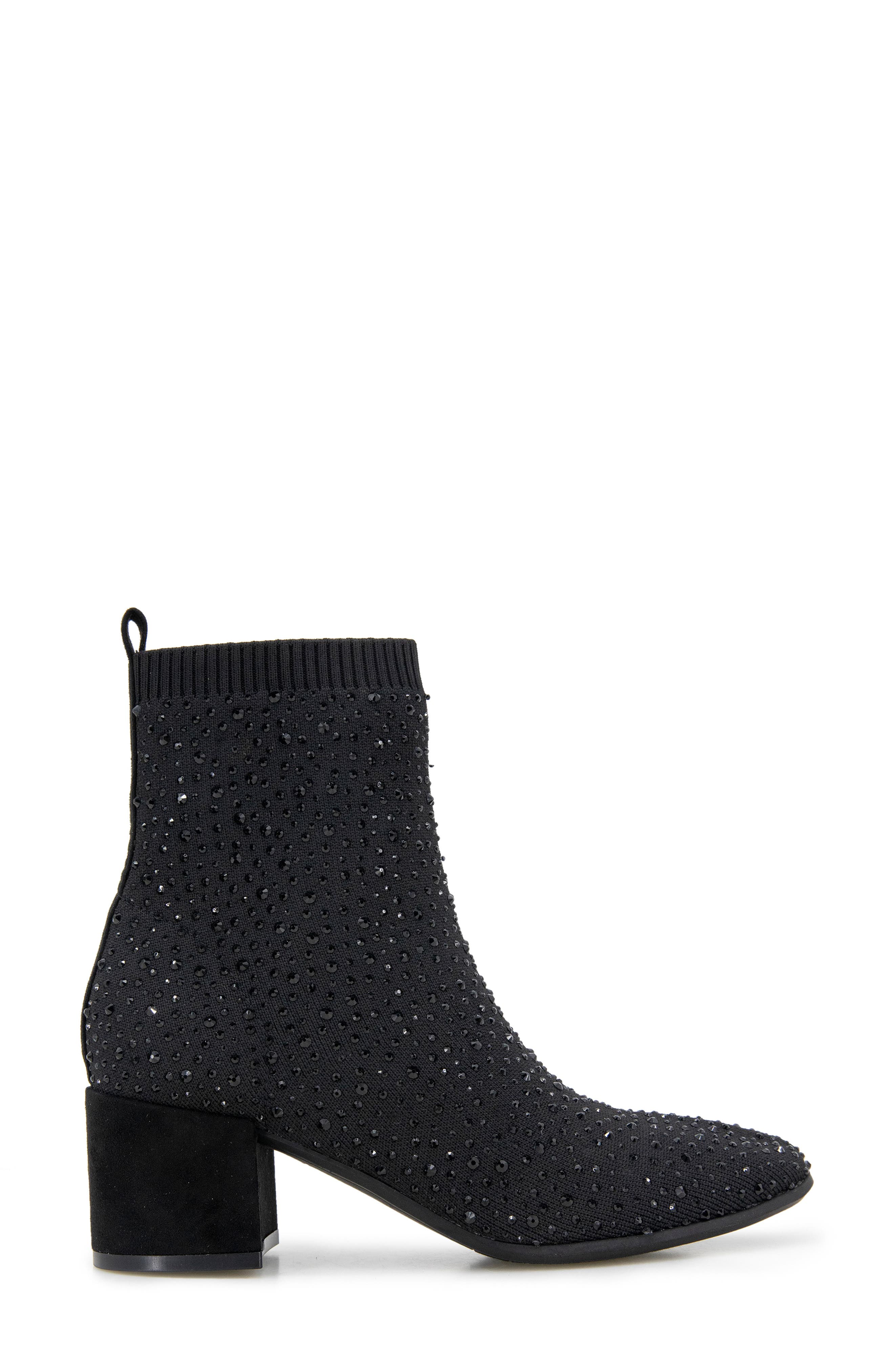 Reaction Kenneth Cole Rida Stretch Jewel Boot, Alternate, color, Black