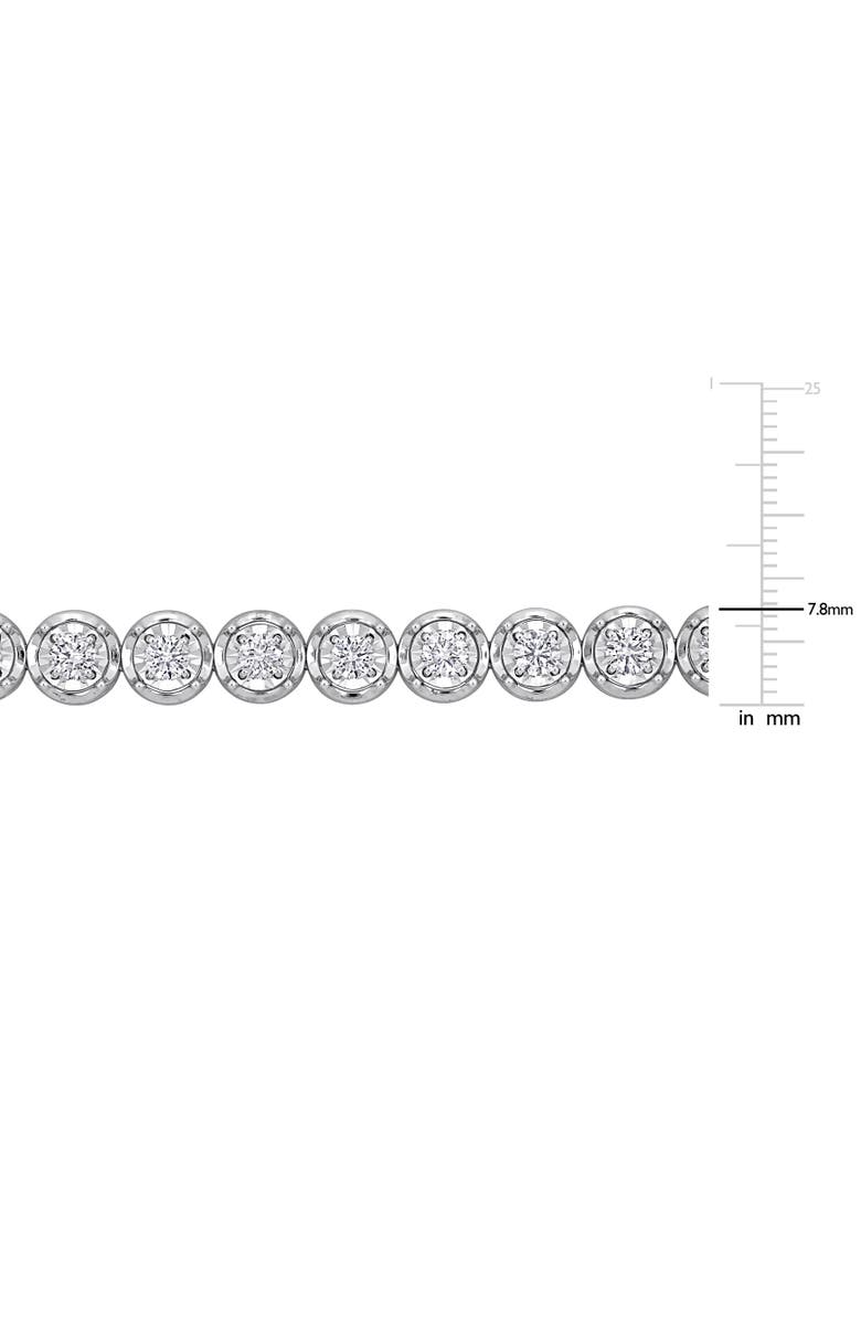 Julianna B. 4 4/5ct. t.w. Lab-Grown Diamond Tennis Bracelet 14k, Alternate, color, White Gold
