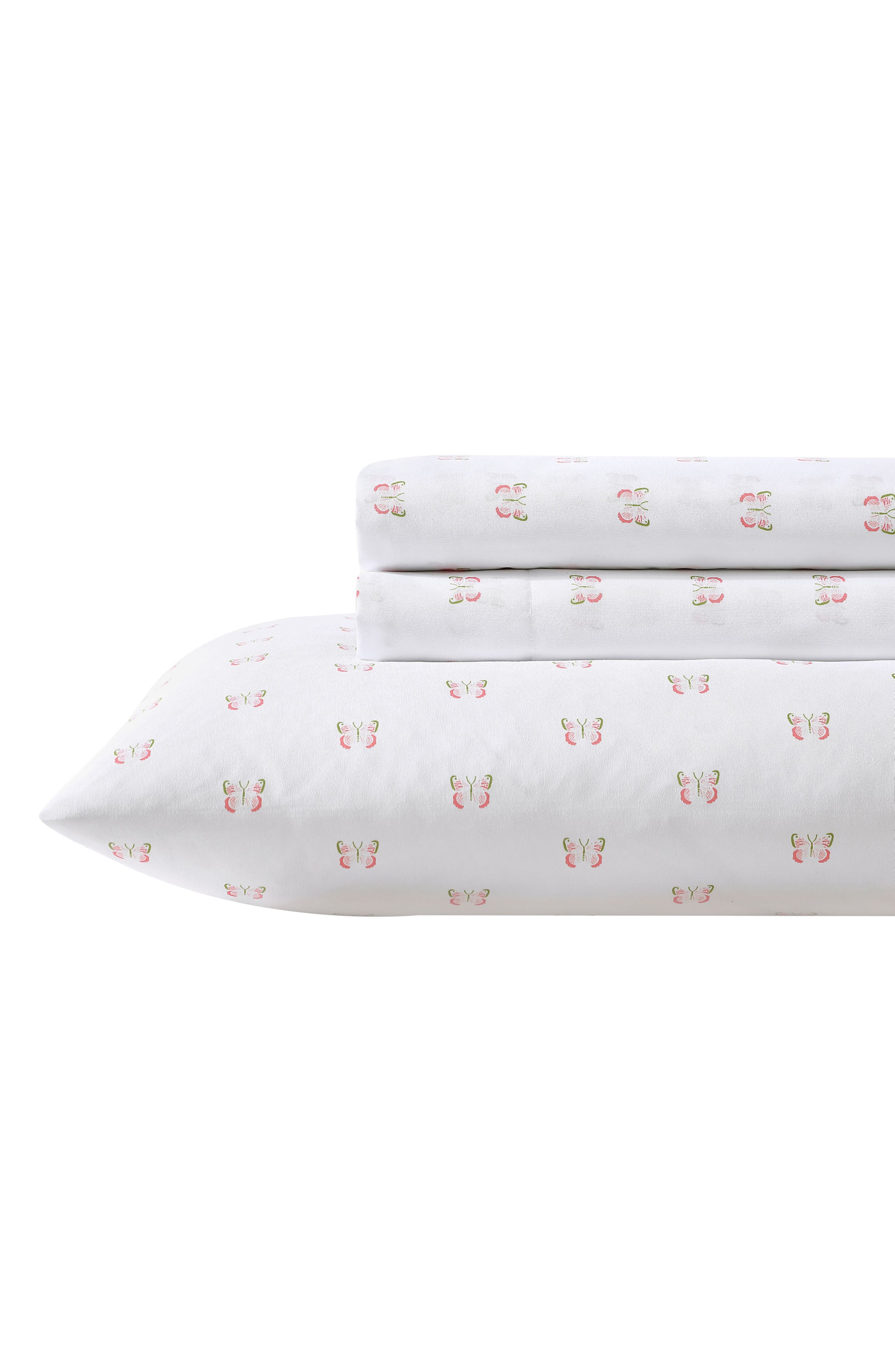 Laura Ashley Flutterfly Friends Butterfly Print Sheet Set