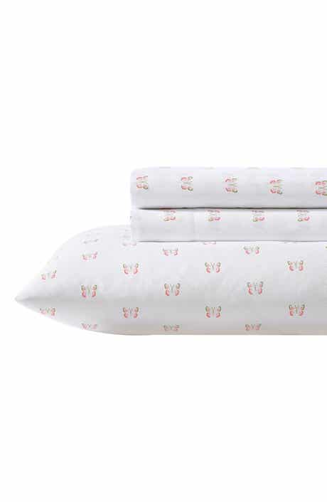 Laura Ashley Flutterfly Friends Butterfly Print Sheet Set