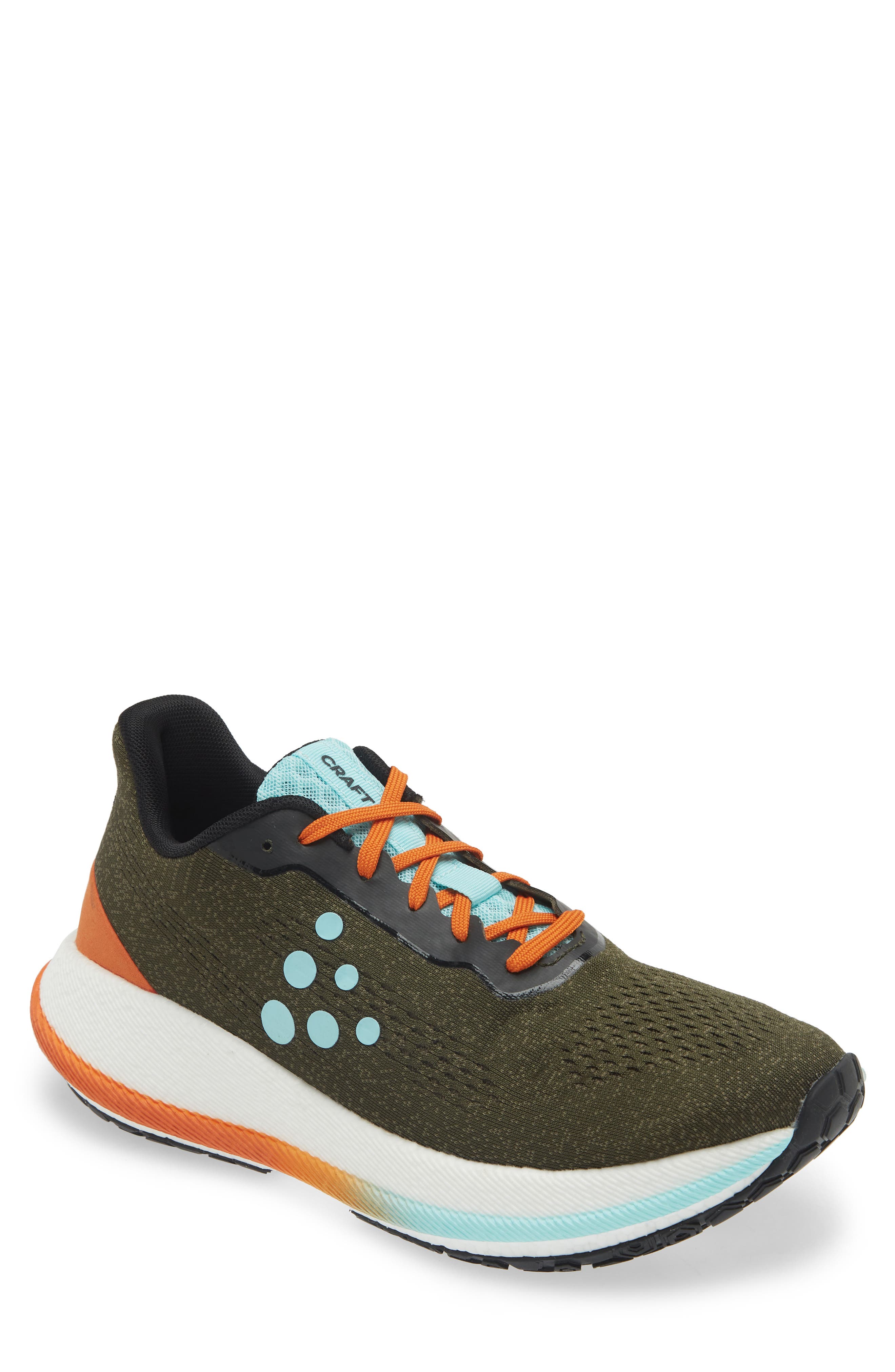 Craft Pacer Running Shoe in Juniper-Ice 