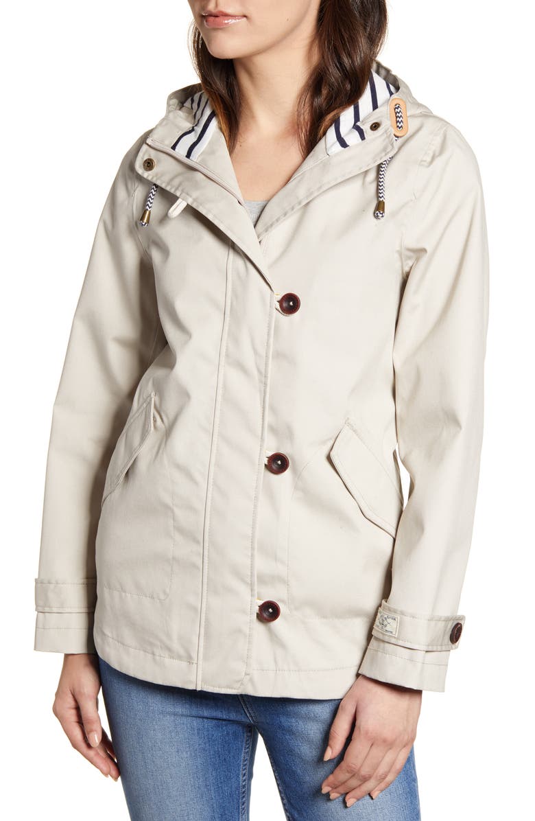Joules Coast Waterproof Hooded Jacket, Alternate, color, 