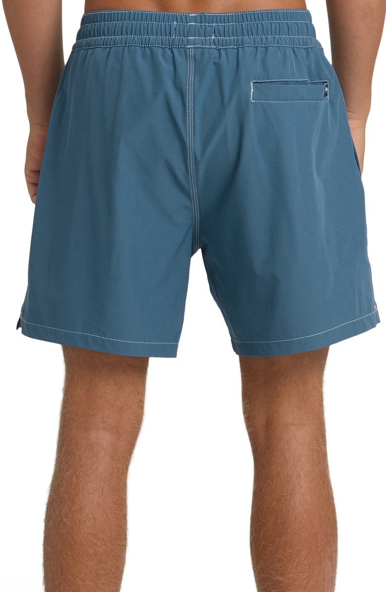 Billabong Lineup Solid LB Board Shorts, Alternate, color, Real Teal