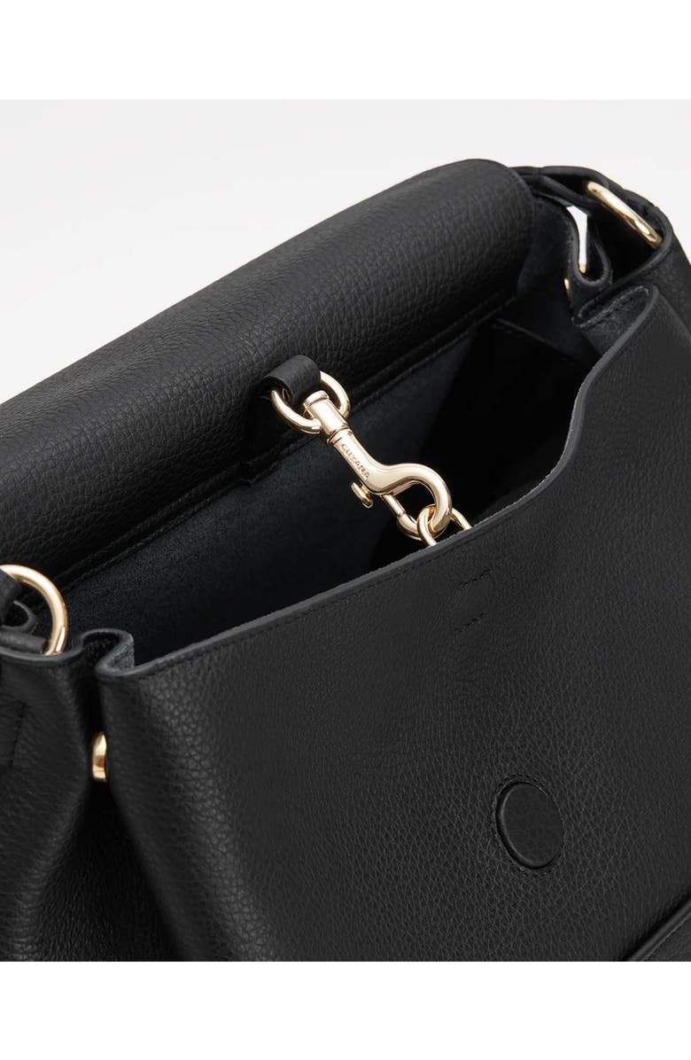 Cuyana Leather Backpack 13-inch, Alternate, color, Black