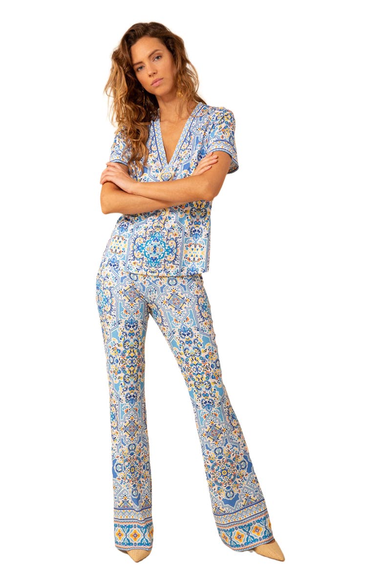Hale Bob Aliyah Jersey Pant, Alternate, color, 