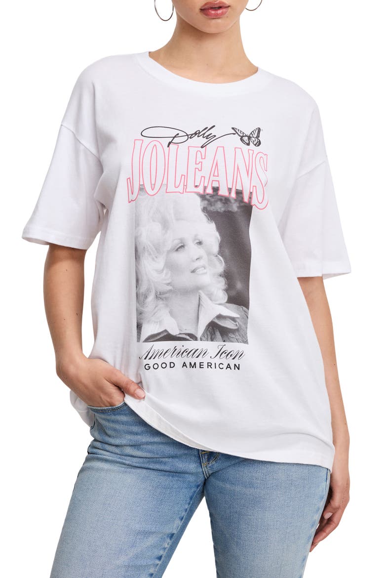 Dolly Oversized Concert Tee, Main, color, WHITE001
