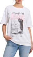 Good American Dolly Oversized Concert Tee