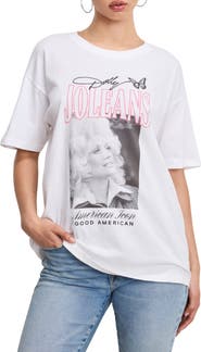 Good American Dolly Oversized Concert Tee