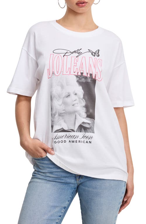 GOOD AMERICAN GOOD AMERICAN DOLLY OVERSIZED CONCERT TEE 