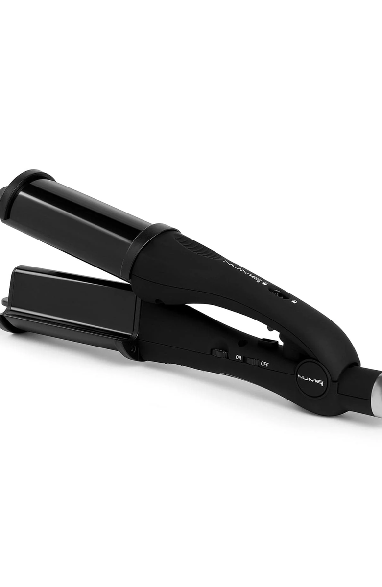 NUME Pentacle 2-In-1 Curling Wand And Deep Waver, Alternate, color, Black