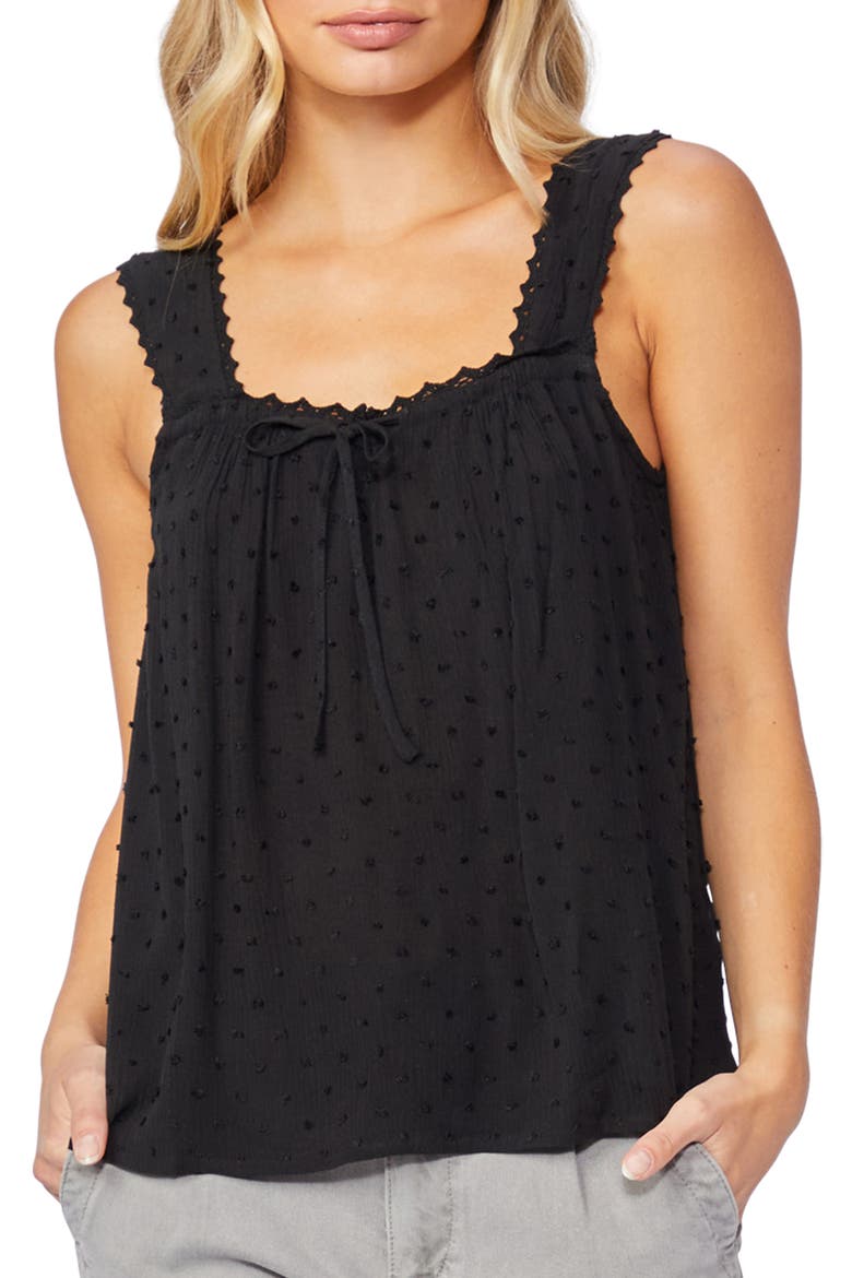 Women's Bianka Tank Top, Main, color, BLACK