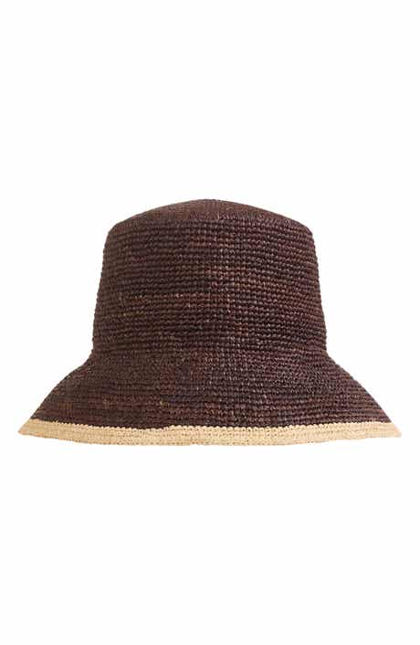 Vince Straw Bucket Hat