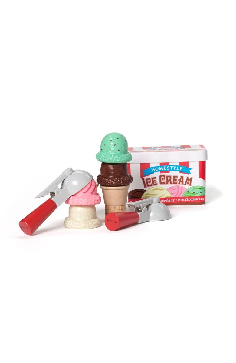 Melissa & Doug 'Scoop & Stack' Ice Cream Cone Set, Alternate, color, Multi