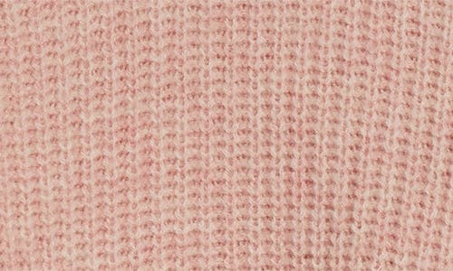 Cecilie Bahnsen Bega Floral Appliqué Wool Sweater In Pink