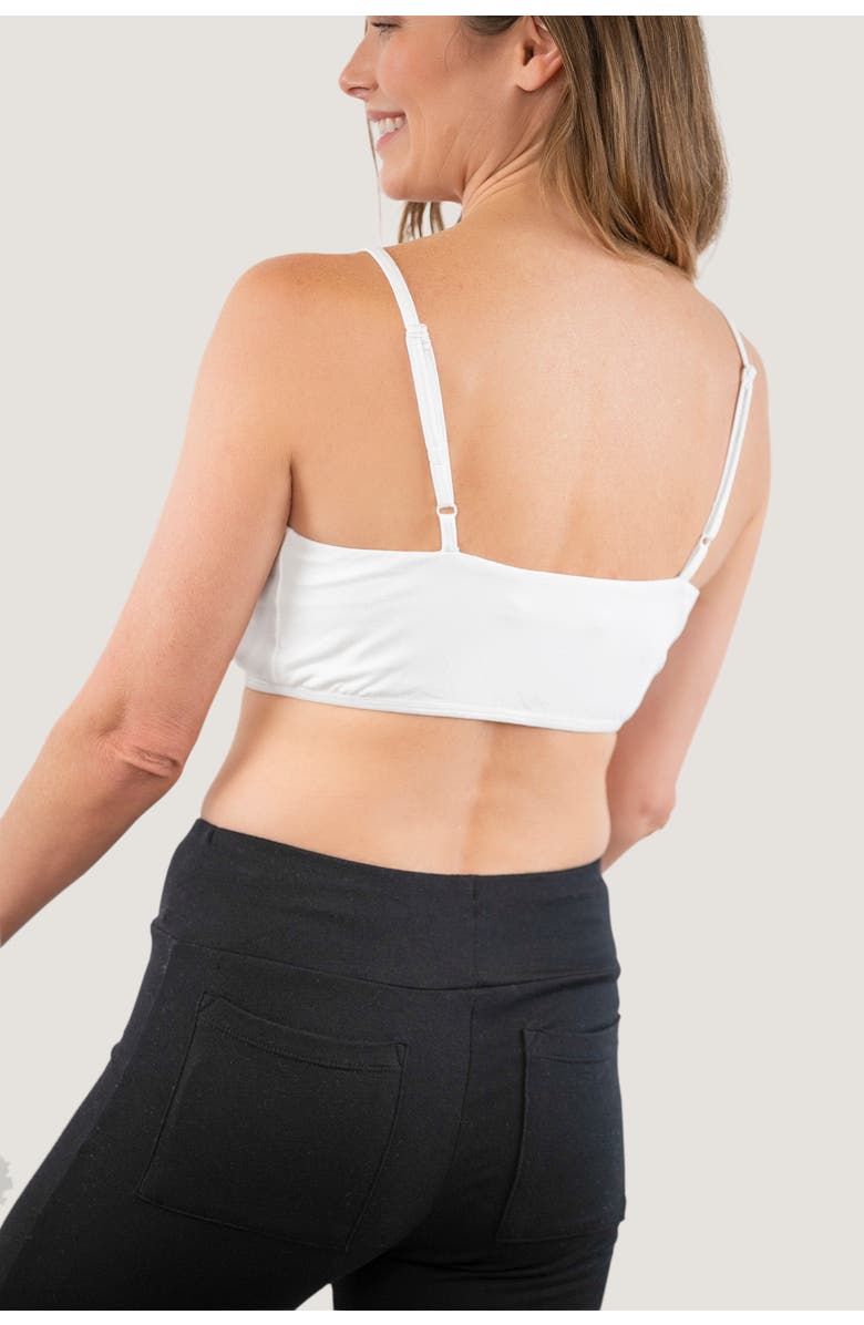 JJwinks Light Hug<sup>®</sup> Modal Barely There Bralette, Alternate, color, White