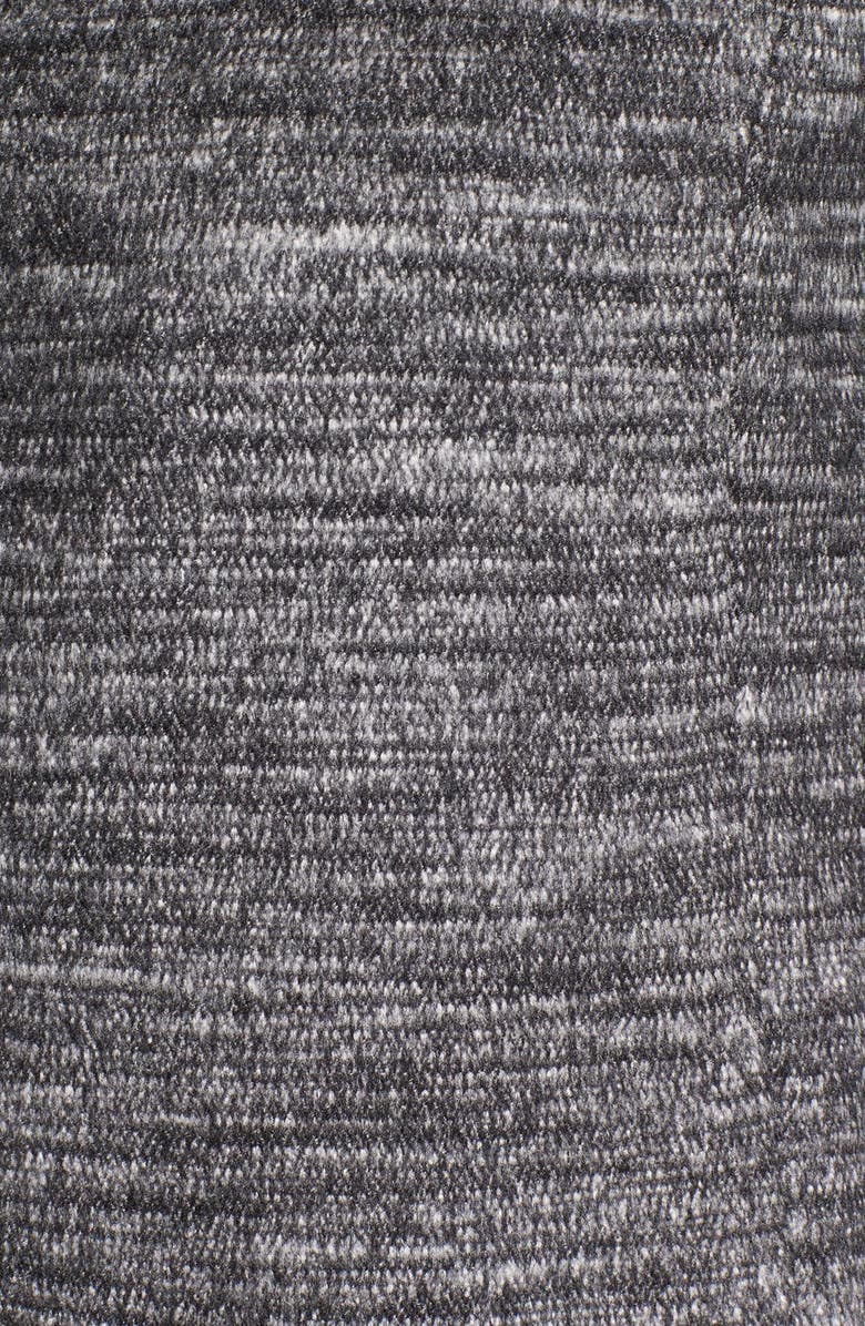 Emerson Rose Funnel Neck Zip Front Jacket, Alternate, color, Grey Tempest Weave