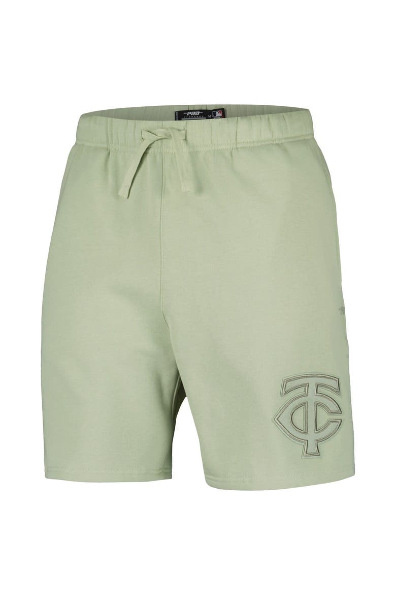 Men's Pro Standard Green Minnesota Twins Neutral Fleece Shorts, Alternate, color, Green