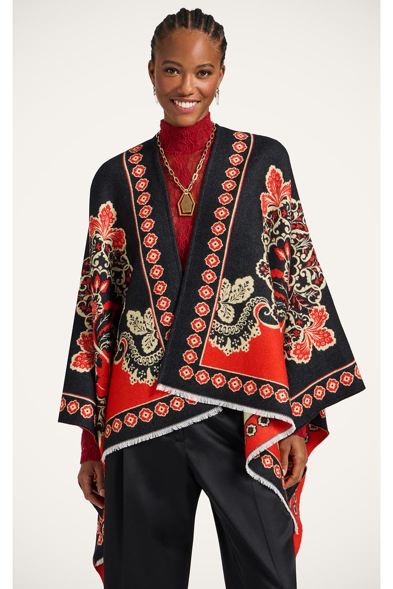 Soul Poncho, Main, color, Cornucopia Placée Black