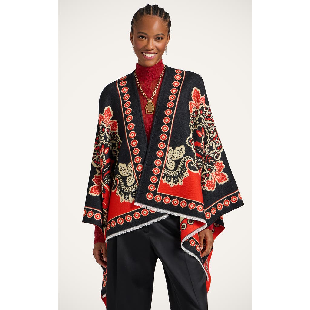 La Doublej Soul Poncho In Multi
