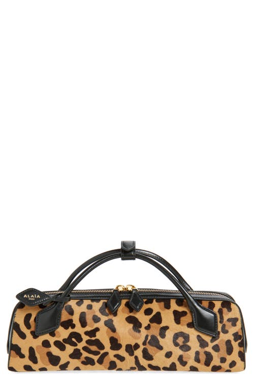 Alaïa Le Teckel Genuine Calf Hair East/west Clutch