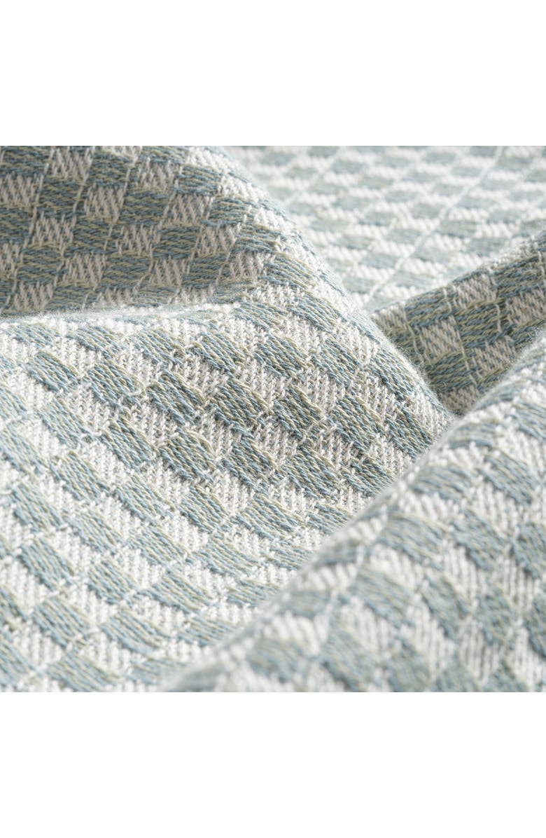 Zsa Zsa Zsu Baklan Fringed Yarn Dyed 100% Cotton Peshtemal Set Of 2, Alternate, color, Green